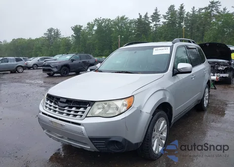 2011 Subaru Forester 2.5X Premium from USA, damaged, VIN JF2SHADC7BH716556